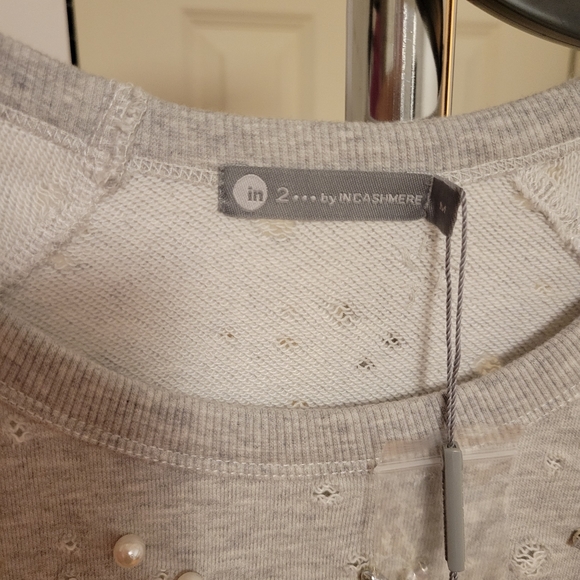 IN 2 by CASHMERE Embellished Raglan Sleeve Sweater - Picture 6 of 10